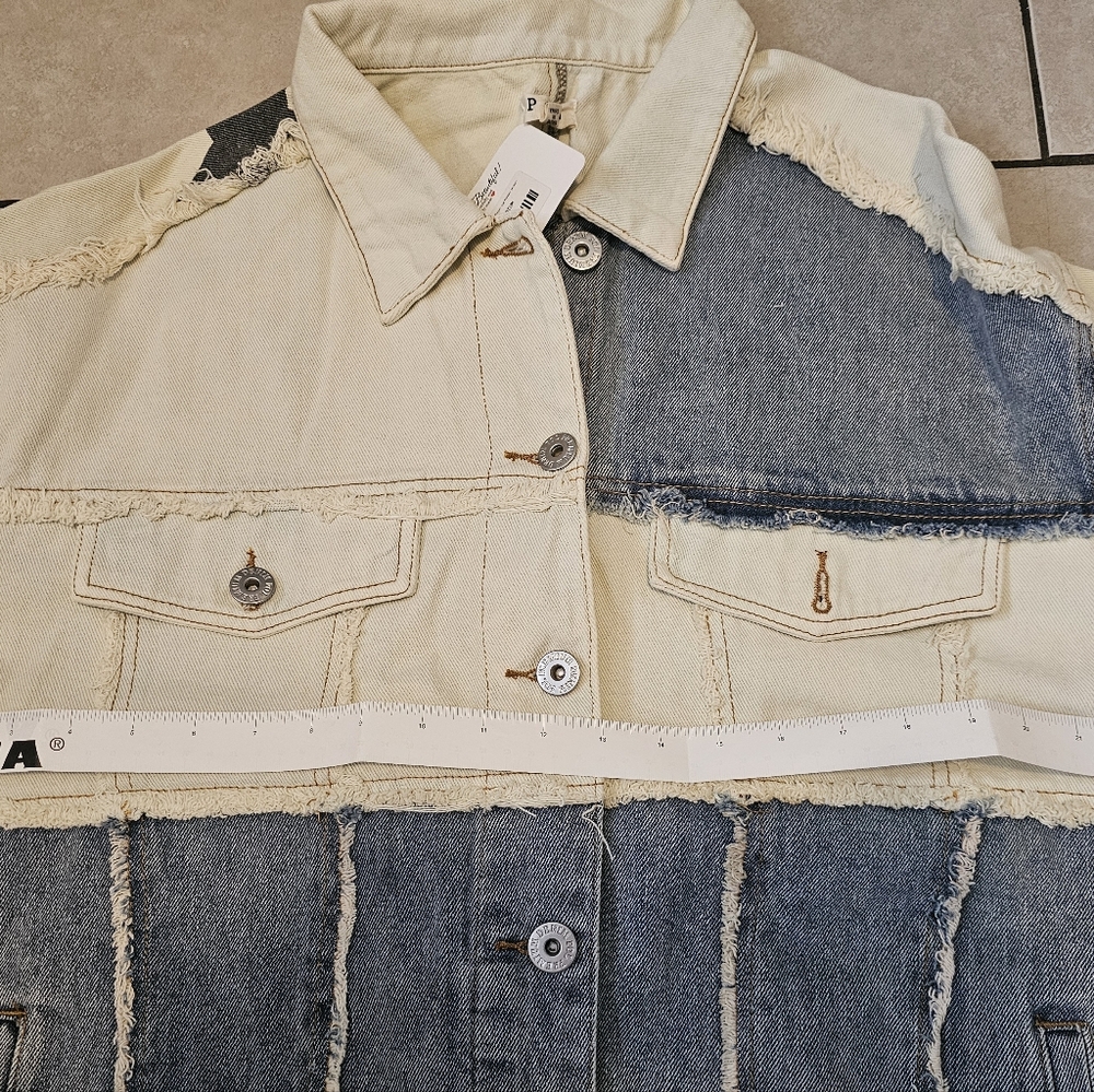 Denim Patchwork Jacket - Picture 8 of 8